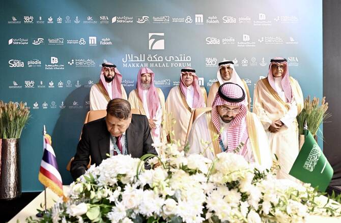 sfda mou central islamic council thailand makkah halal forum