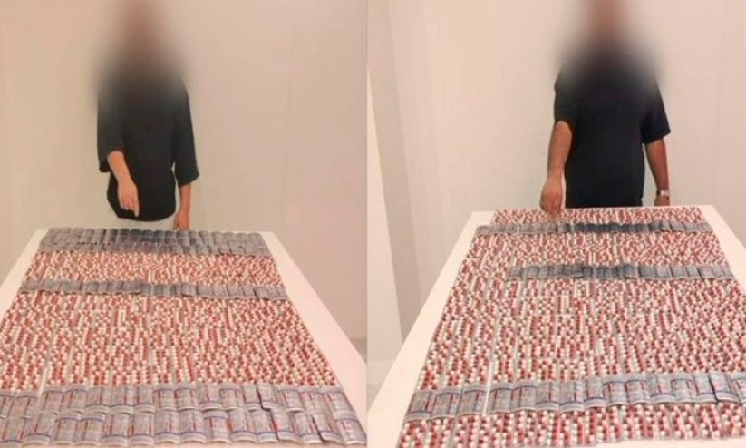 oman customs seize psychotropic drugs seizure 4900 pills 