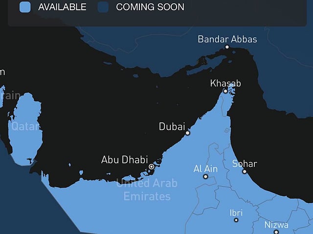 Elon Musks Starlink is now available in the UAE