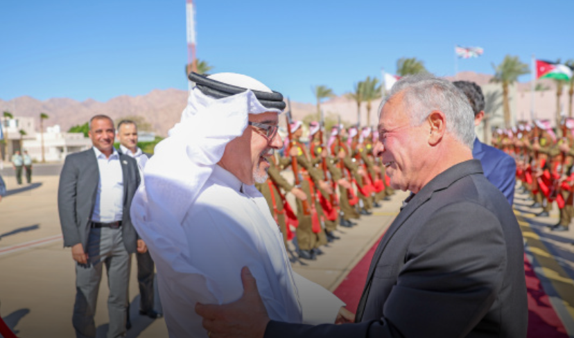 bahrain crown prince jordan visit solidarity iran 2026