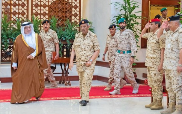 bahrain crown prince bdf visit national unity