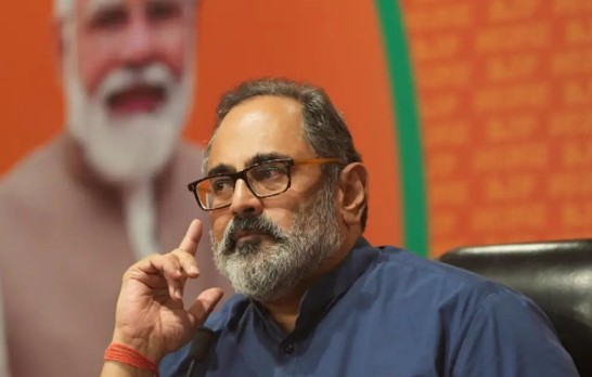 വർഗീയ സ്പർധ വളർത്താൻ ശ്രമം: രാജീവ് ചന്ദ്രശേഖറിനെതിരെ യൂത്ത് കോൺഗ്രസ് പരാതി
