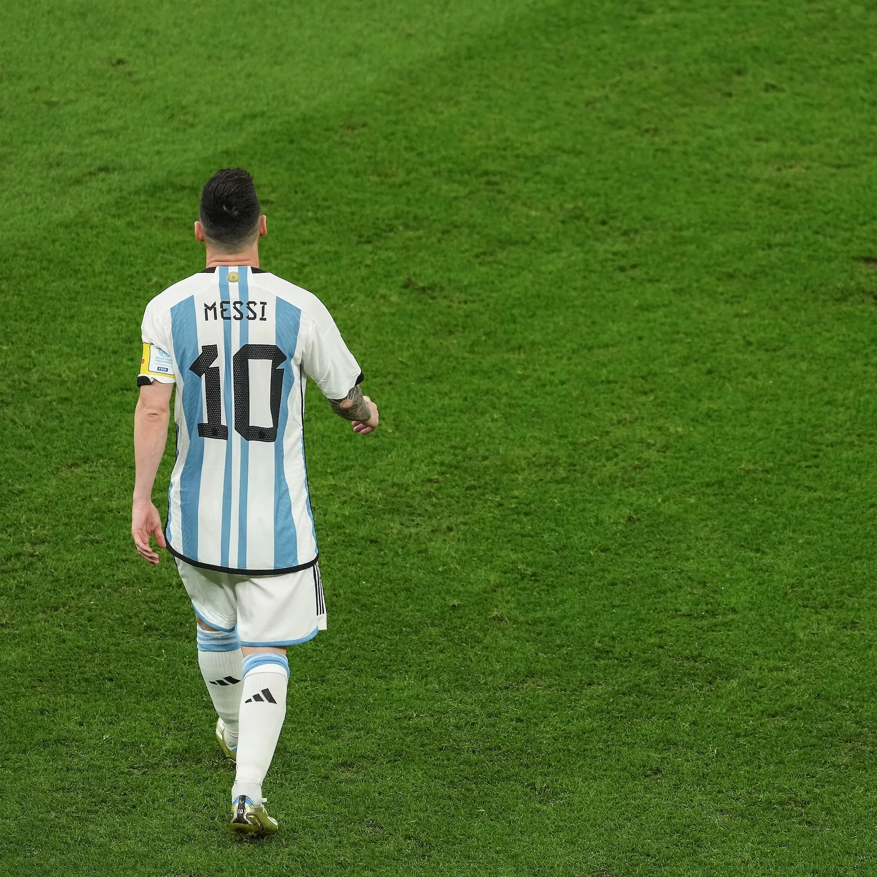 Why does Lionel Messi walk more than run these days