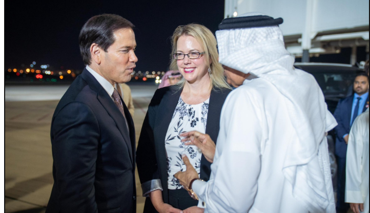 Rubio Lands in Bahrain for High-Stakes Gulf Summit 